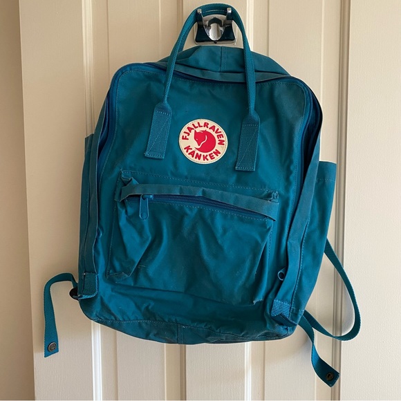 Fjallraven Bags Fjallraven Kanken Backpack Teal Poshmark